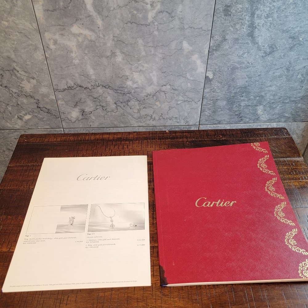 Cartier Catalog, March 1, 2005